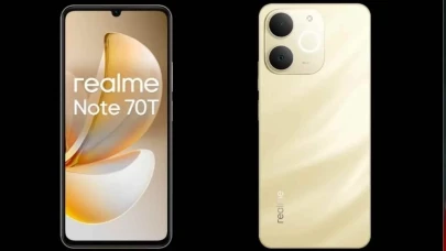 Realme Note 70T modeli sızdırıldı!