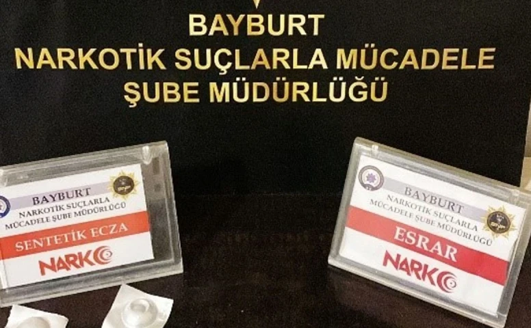 Bayburt Emniyeti'nden Uyuşturucu Operasyonu!